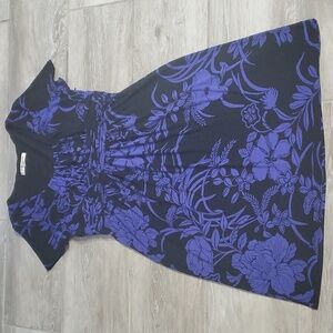 Evan Picone Short Sleeve Dress